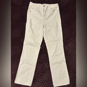 AMO Cream Straight Leg Women's Jeans